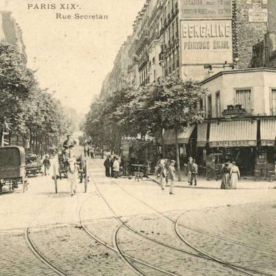 EV - PARIS XIX° - Rue Secrétan