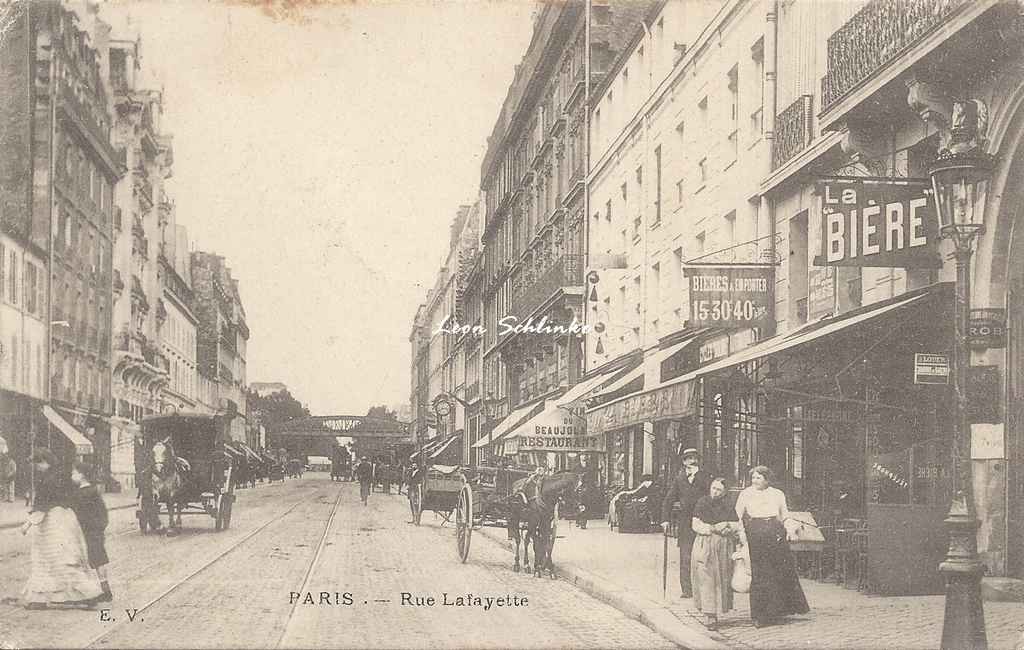 EV - Rue Lafayette