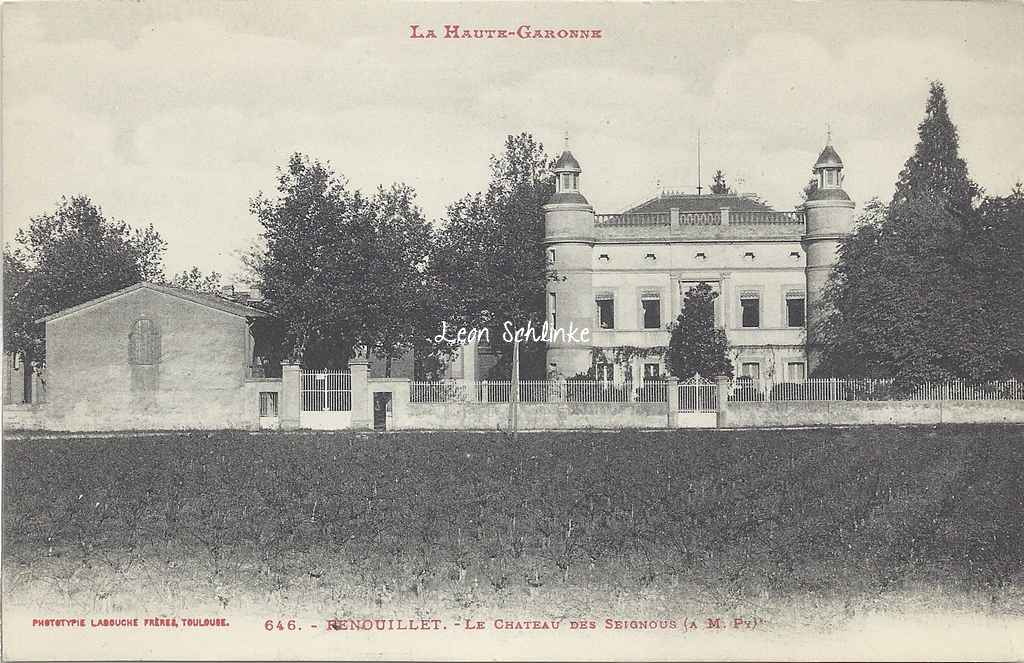 Fenouillet - Le Château des Seignous (Labouche 646)