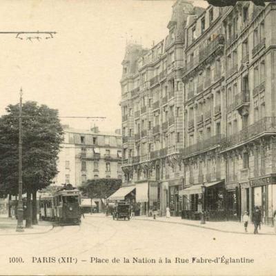FF 1010 - PARIS - Place de la Nation à la Rue Fabre-d'Eglantine