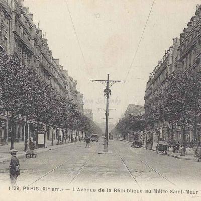 FF 1129 - L'Avenue de la République au Métro St-Maur