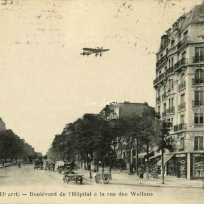 FF 1136 - Boulevard de l'Hôpital à le rue des Wallons