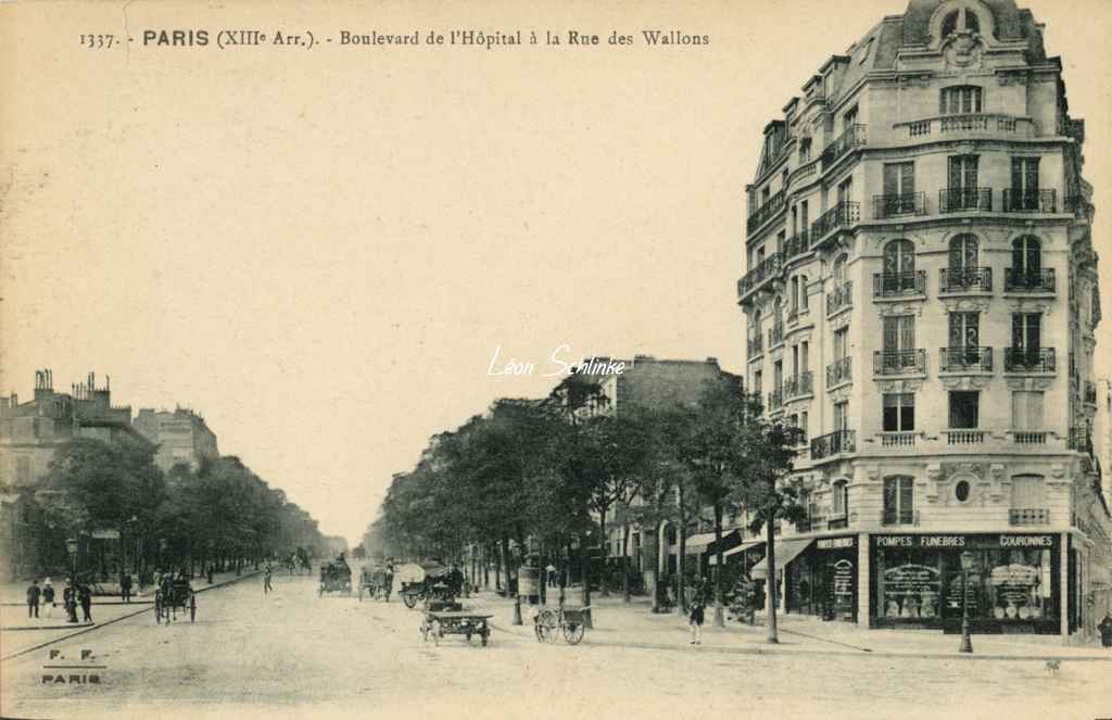FF 1337 - Boulevard de l'Hôpital à la Rue des Wallons