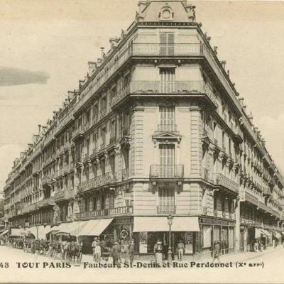 FF 1343 - TOUT PARIS - Faubourg St-Denis et Rue Perdonnet