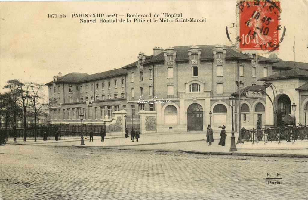 FF 1471 bis - Boulevard de l'Hôpital - Le Metro St-Marcel