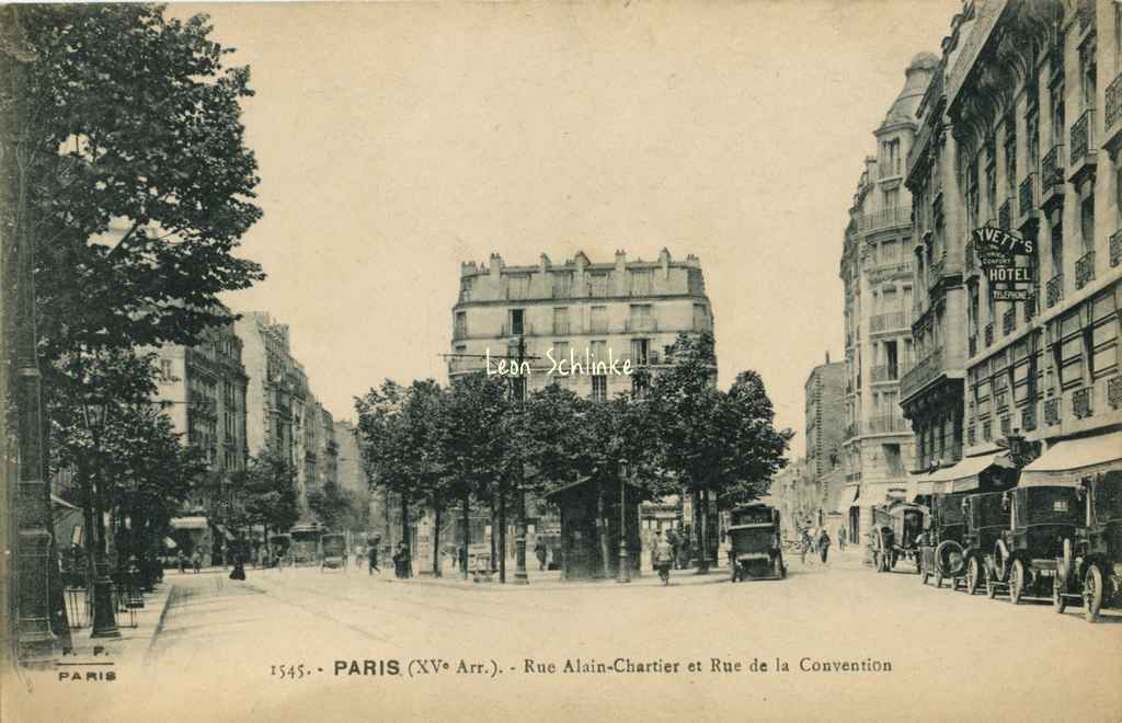 FF 1545 - Rue Alain-Chartier et Rue de la Convention