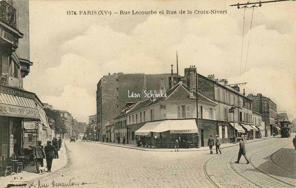FF 1574 - Rue Lecourbe et Rue de la Croix-Nivert