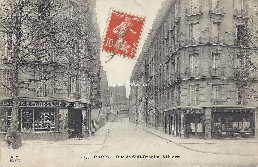 FF 186 - Rue de Sidi-Brahim