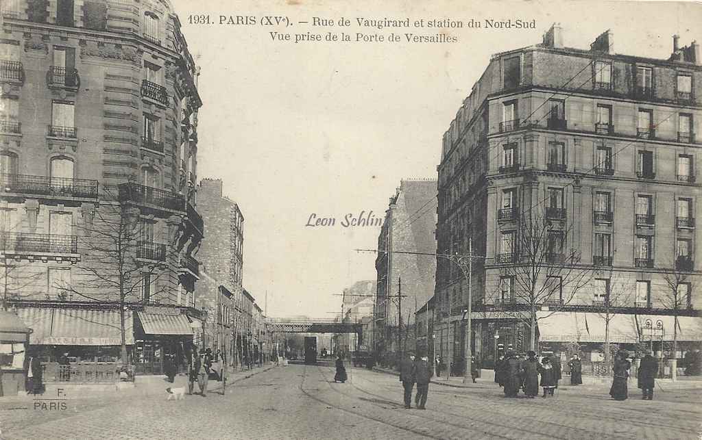 FF 1931 - Rue de Vaugirard et station du Nord-Sud