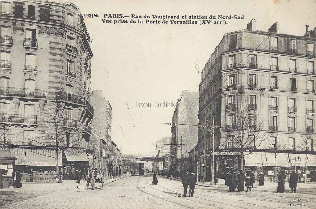 FF 1931bis - Rue de Vaugirard et Station du Nord-Sud