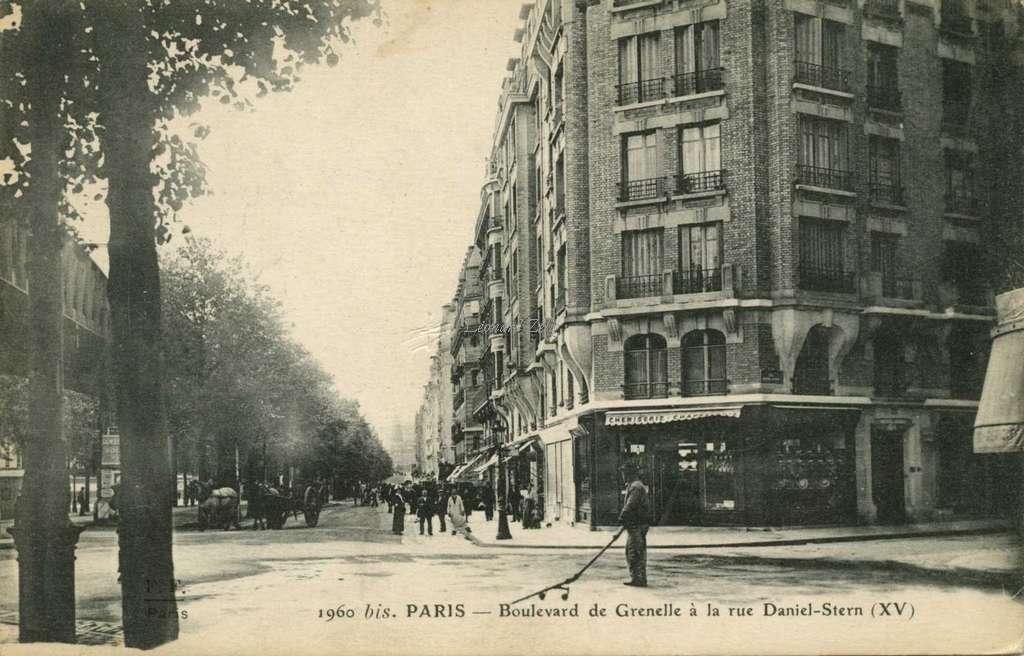 FF 1960 bis - PARIS - Boulevard de Grenelle à la rue Daniel-Stern