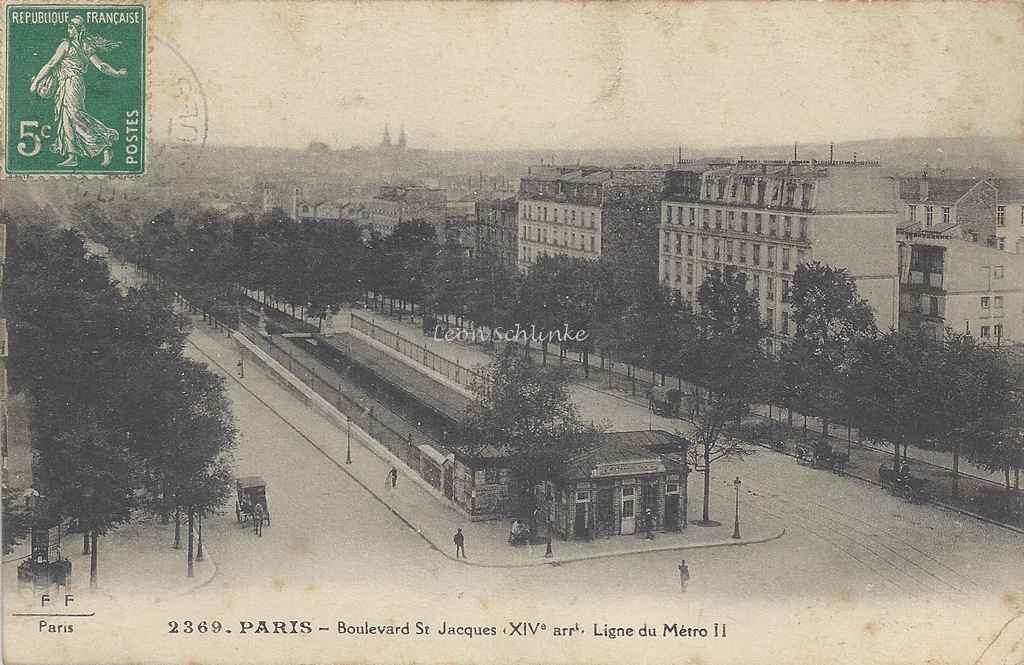 FF 2369 - Boulevard St-Jacques - Ligne du Metro II