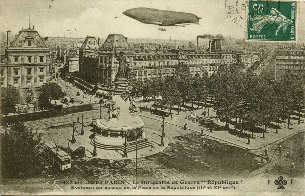 Tout Paris 633 bis - Le Dirigeable de Guerre République