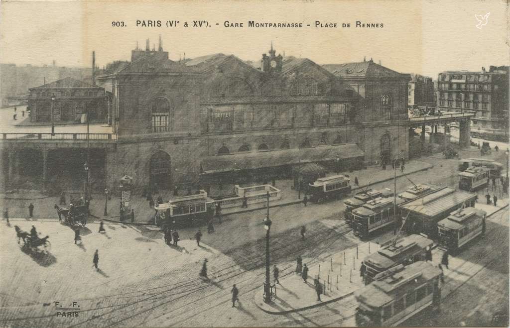 FF 903 - Gare Montparnasse et Place de Rennes
