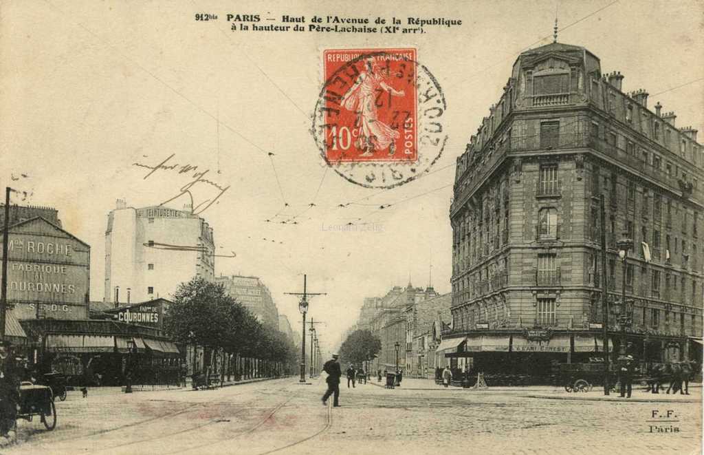 FF 912 bis - Haut de l'Avenue de la République