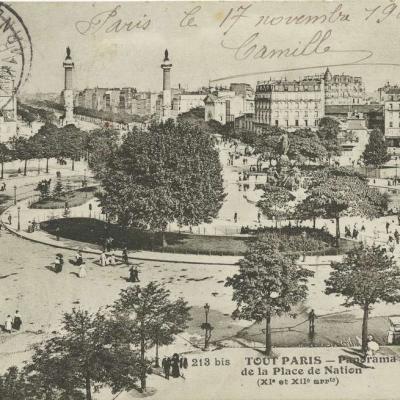 Tout Paris 213 bis - Panorama de la Place de la Nation