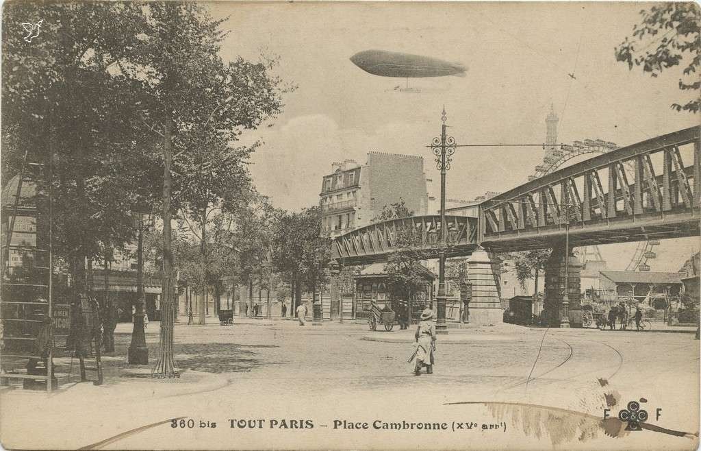 Tout Paris 360 bis - Place Cambronne
