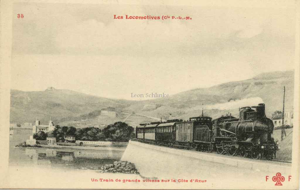 Fleury 35 - Les Locomotives - Un Train de grande vitesse