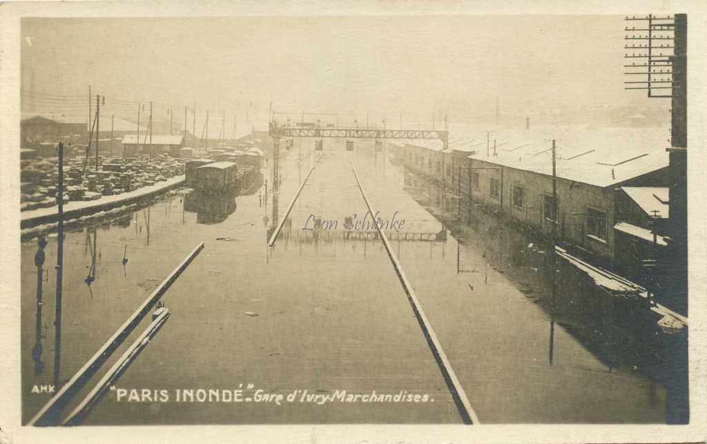 Gare d'Ivry · Marchandises