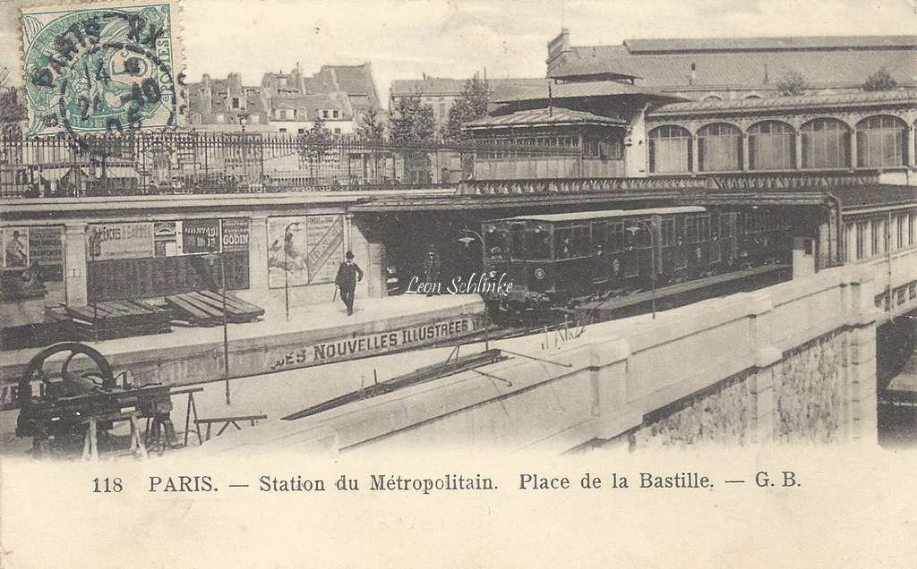 GB 118 - Station du Metro Place de la Bastille