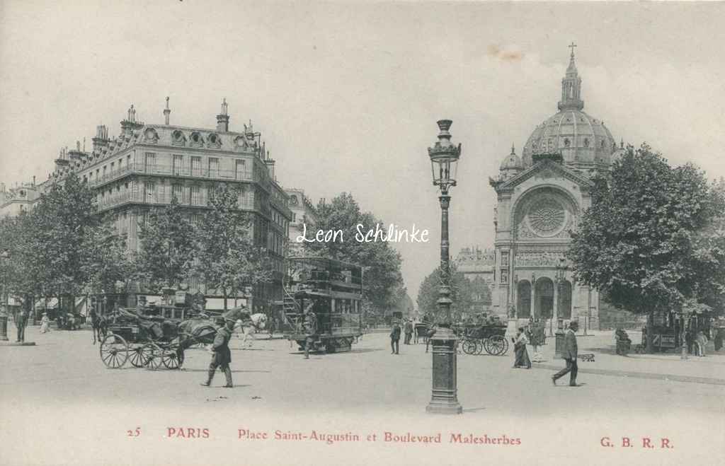 GBRR 25 - Place Saint-Augustin et Boulevard Malesherbes