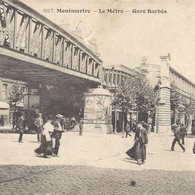 GCA 637 - Montmartre - Le Metro Gare - Barbès
