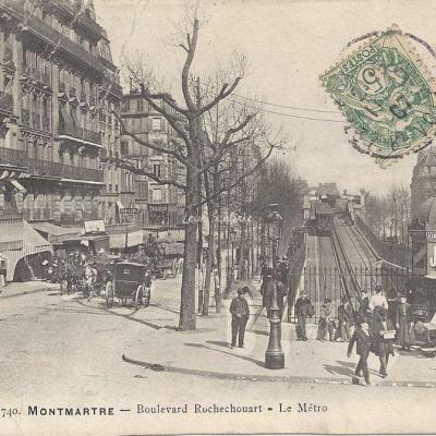 GCA 740 - Montmartre - Bd Rochechouart - Le Métro