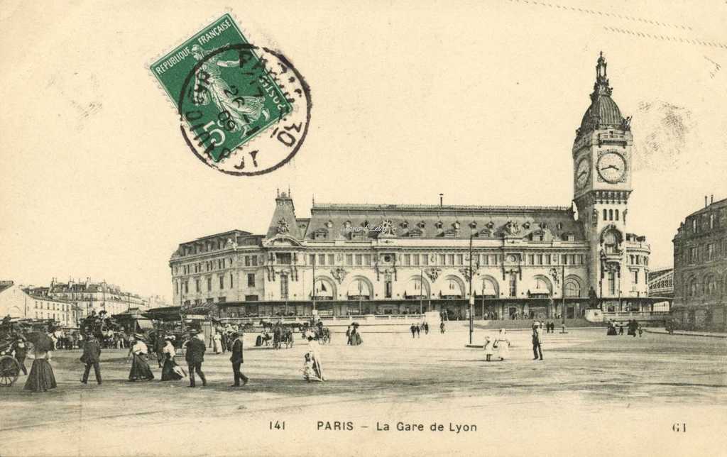 GI 141 - PARIS - La Gare de Lyon