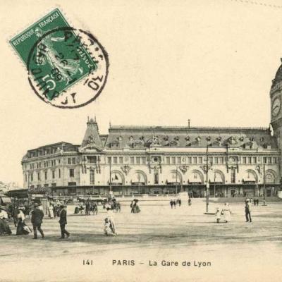 GI 141 - PARIS - La Gare de Lyon