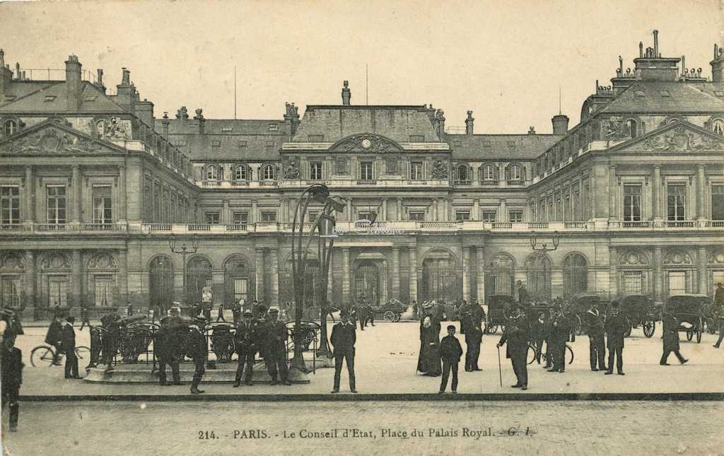 GI 214 - PARIS - Le Conseil d'Etat, Place du Palais Royal