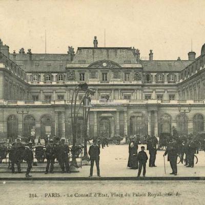 GI 214 - PARIS - Le Conseil d'Etat, Place du Palais Royal