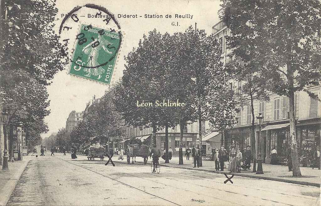GI - Boulevard Diderot - Station de Reuilly