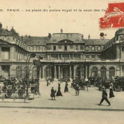 Golland A. 5 - PARIS - La place du palais royal et la cour des comptes
