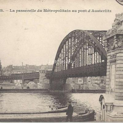 Gondry 227 - La Passerelle du Métro au Pont d'Austerlitz