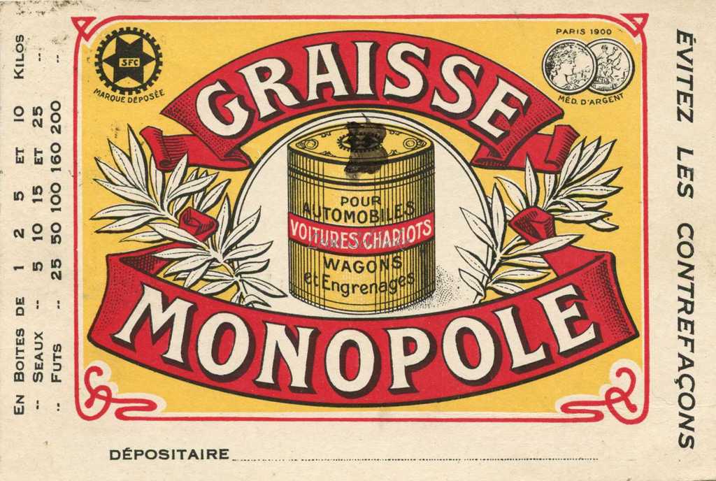 Graisse MONOPOLE