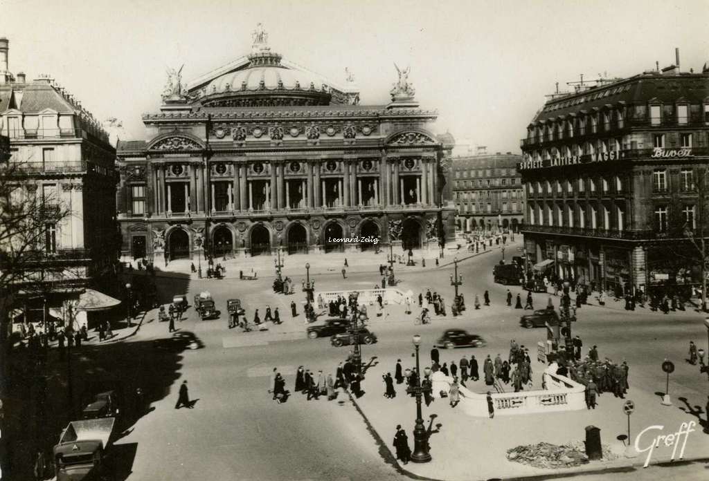 Greff 38 - PARIS - Place de l'Opéra