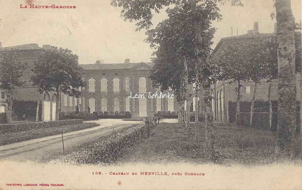 Grenade - Château de Merville (Labouche 189)