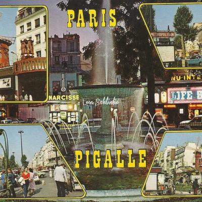 Guy 2124 - La Place Pigalle et le Moulin Rouge place Blanche