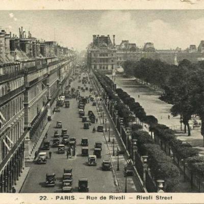 GUY 22 - PARIS - Rue de Rivoli