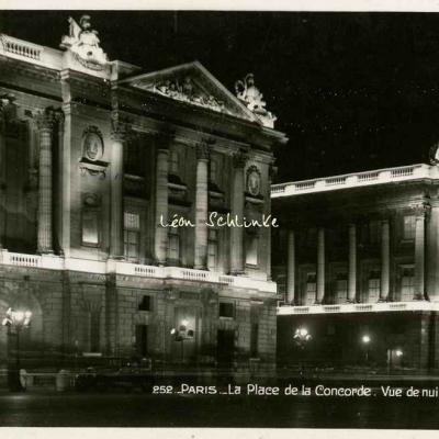 Guy 252 - La Place de la Concorde - Vue de nuit