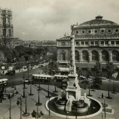 Guy 343 - Paris et ses Merveilles - Place du Chatelet et tour St-Jacques