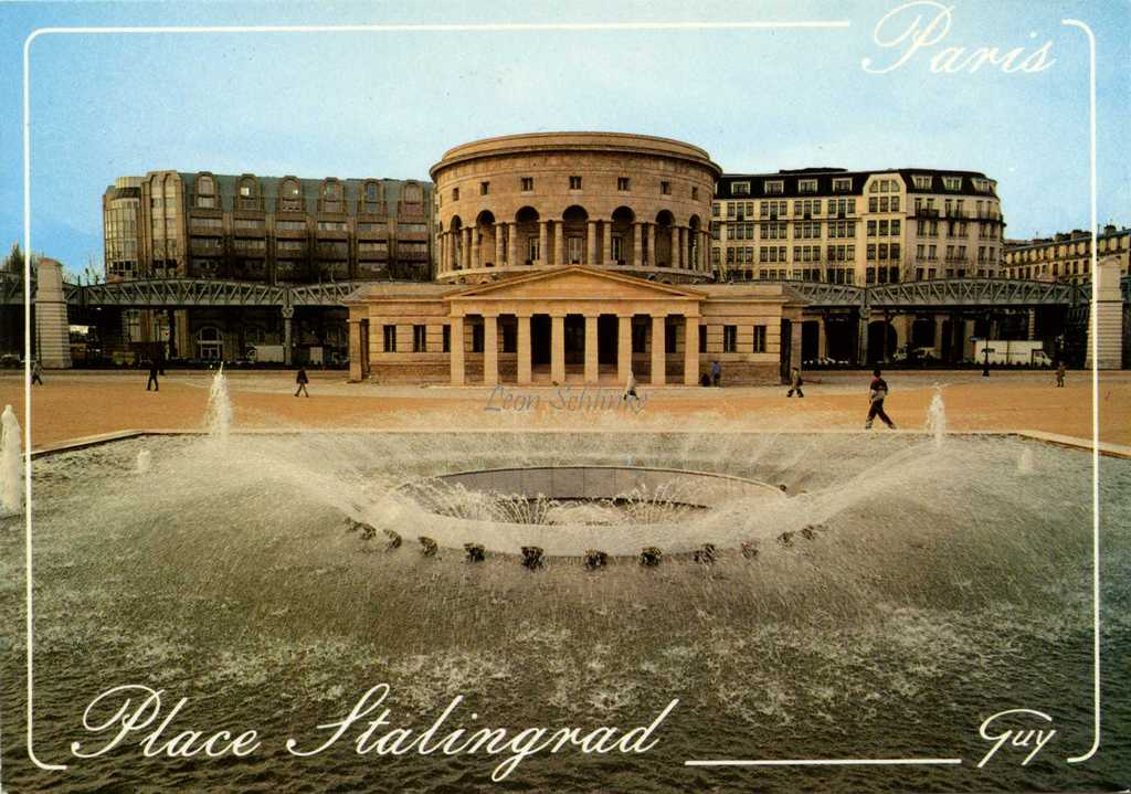 Guy - Place Stalingrad, Esplanade et Rotonde de la Villette