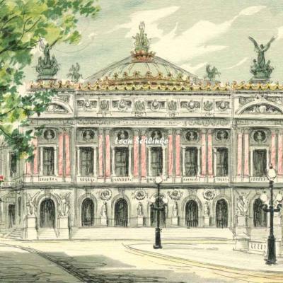Barré-Dayez - Série 2359 - PARIS, l'Opéra