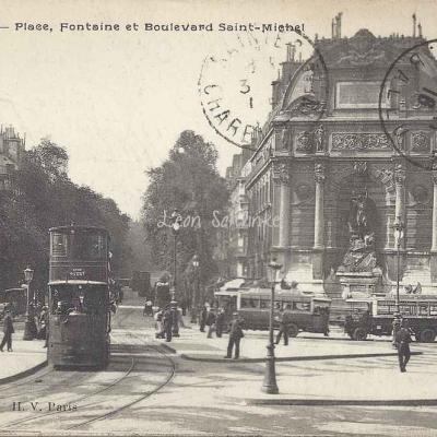HV - Place Fontaine et Boulevard Saint-Michel