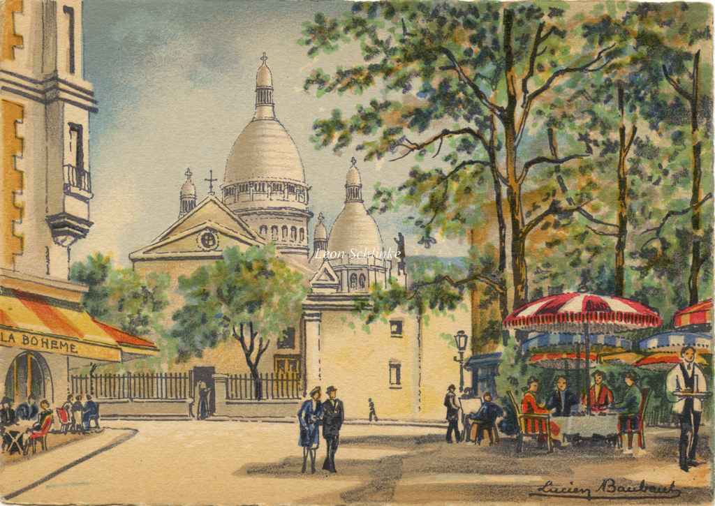 I - La Place du Tertre à Montmartre