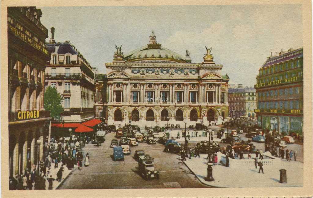 Inconnu 105 - PARIS - La Place de l'Opéra