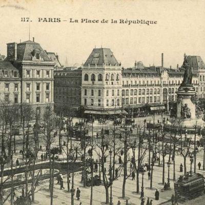 CM 117 - PARIS - La Place de la République