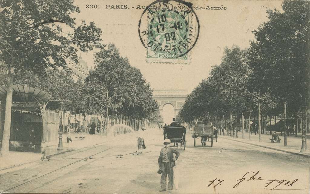 Inconnu 320 - PARIS - Avenue de la Grande-Armée