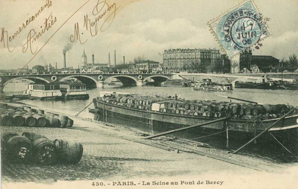 Inconnu 430 - La Seine au Pont de Bercy