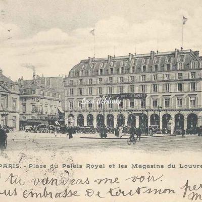 Inconnu - 5059 - Place du Palais Royal et les Magasins du Louvre